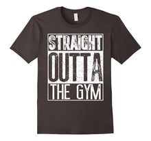 Straight Outta the Gym T-Shirt Funny Bodybuilder Sport Gift