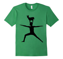Cute Goat Doing Yoga T-Shirt - Farm Yoga Pose Tee