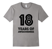 18th Birthday Shirt Gift Age 18 Eighteen Year Old Boy Girl