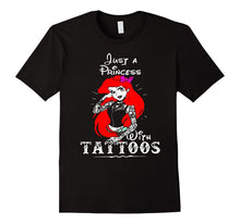 Just a Princess With Tattoos T Shirt
