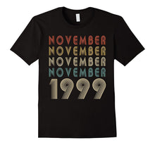 Retro Classic Vintage NOVEMBER 1999 - 18th Gift 18 Years Old