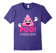 Funny Halloween Pink Poop Emoji Cute Boo Ghost Shirt