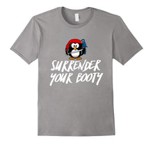Surrender Your Booty Kids Pirate Penguin Funny Gift T-Shirt