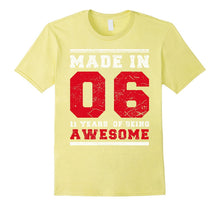 11th Birthday Gift T-Shirt Made in 2006 Awesome 11 Years Old