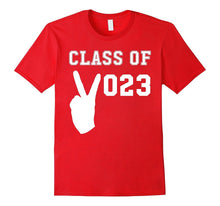 Class of 2023 Peace Sign - School Graduation T-Shirt