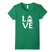 LOVE Sharks T-Shirt Women Men Girls Boys