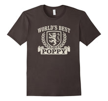 Mens Vintage Crest World's Best Poppy T-Shirt