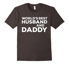 Mens World's Best Husband and Daddy Father's Day T-Shirt