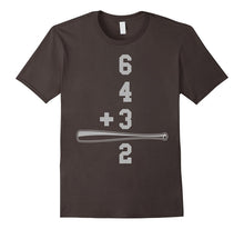 6 4 3 2 BASEBALL Shirt Funny Baseball Math Tshirt Clothing
