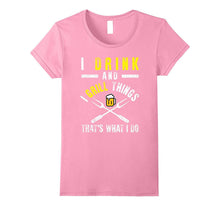 Funny I Drink and Grill Things T-Shirt BBQ Birthday Gift