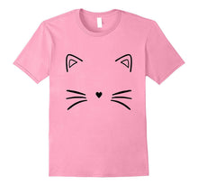 Cat Face T Shirt for Men Women Kids
