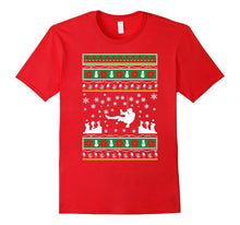 Rock Climbing Ugly Christmas Sweater Style Gift Tshirt