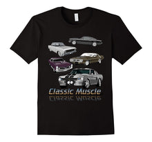 Classic Muscle Maximum Horsepower Car Logo T-Shirt