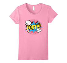 40 Years Old 40th Birthday B-Day Superhero T-Shirt
