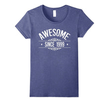 18th Birthday Gift Shirt Awesome Since 1999 18 Year Old Tee