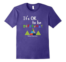 Autism Awareness Shirt Ok to Be Different, Dad, Mom, Shirt