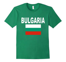 Bulgaria Flag T-Shirt Balgarija Bulgarian Flag Top Tee