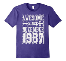 Awesome Since Legends Born in NOVEMBER 1987 Gift 30 Year Old