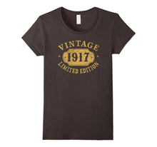 1917 100 Years Old 100th B-Day Limited Birthday Gift T-Shirt