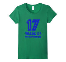 17th Birthday Shirt Gift Boys Age 17 Seventeen Year Old Boy