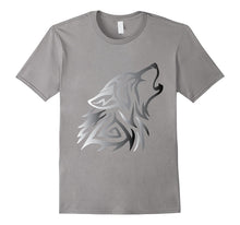 Silver Fenrir Wolf Howl Odin T Shirt Nordic Valhalla Mjolnir