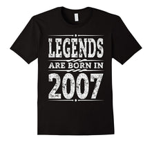 Funny Legends Are Born in 2007 T-Shirt 10th Birthday Gift