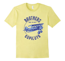 CoPilots Shirt Brothers Aviation Vintage Plane CoPilot Dark