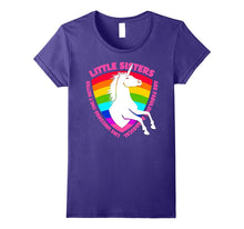 Little Sister Unicorn T-Shirt Girls & Women Novelty Apparel