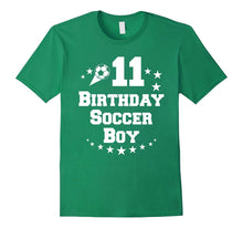 11th Birthday Boys Funny Shirt Gift 11 Years Old Soccer Boy