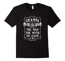 Grampa the Man-Myth-Legend Grandfather T-Shirt