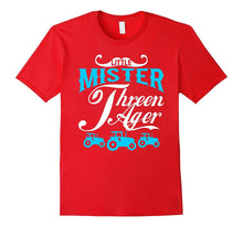 3 Year Old Boy Little Mister Threenager Tractor 3rd T-Shirt