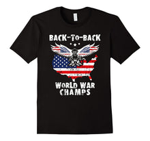 Back-To-Back World War Champs T-Shirt WW1 WW2 Vintage Tshirt