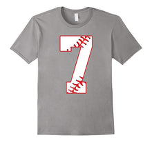 Cute Seventh Birthday Party 7th Baseball T-Shirt Born 2010