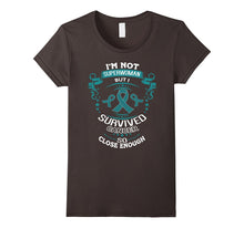 I Survived Cancer - Ovarian Cancer Awareness Shirt