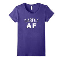 Diabetes Awareness T-Shirt - Diabetic AF Insulin Power Humor