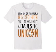 Only 2% of the World Has Red Hair - Redhead Ginger T-Shirt