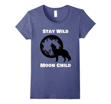 Stay Wild Moon Child Wold T-Shirt - Wolf Lovers Tee