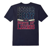 2007 OCTOBER OCT the Birth of Legends 10 Years Old Backside
