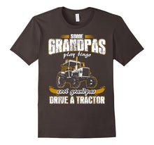 Fathers Day T-Shirt Cool Grandpas Drive a Tractor