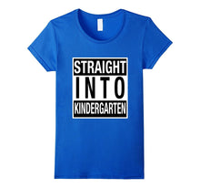 Kids Straight Into Kindergarten - Funny Tshirt for 1st Day