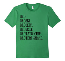 Bro. Broski. Brotein Shake. Funny Gym Bro T-Shirt
