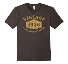 1936 Authentic 81 Years Old 81st B-Day Birthday Gift T-Shirt