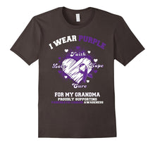 I Wear Purple for My Grandma - Pancreatic Cancer T-Shirt