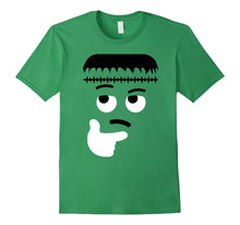 Frankenstein Halloween Emoji Costume Thinking T-Shirt