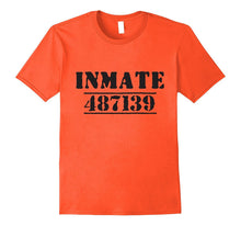 Prisoner Costume Shirt DIY Inmate Convict Halloween Tee