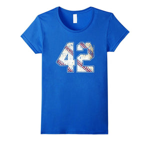 #42 Baseball Jersey Number 42 Retro Vintage T-Shirt