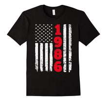 31th Birthday Gifts for Men Women: 1986 USA America Flag