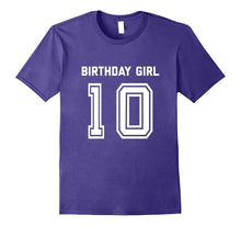10th Birthday Shirt Gift Age 10 Year Old Girl Tshirt Girls T