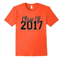 Class of 2017 Shirt Graduation Son Daughter Script Varsity
