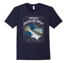 Speckled Trout Texas Flag Fishing T-Shirt